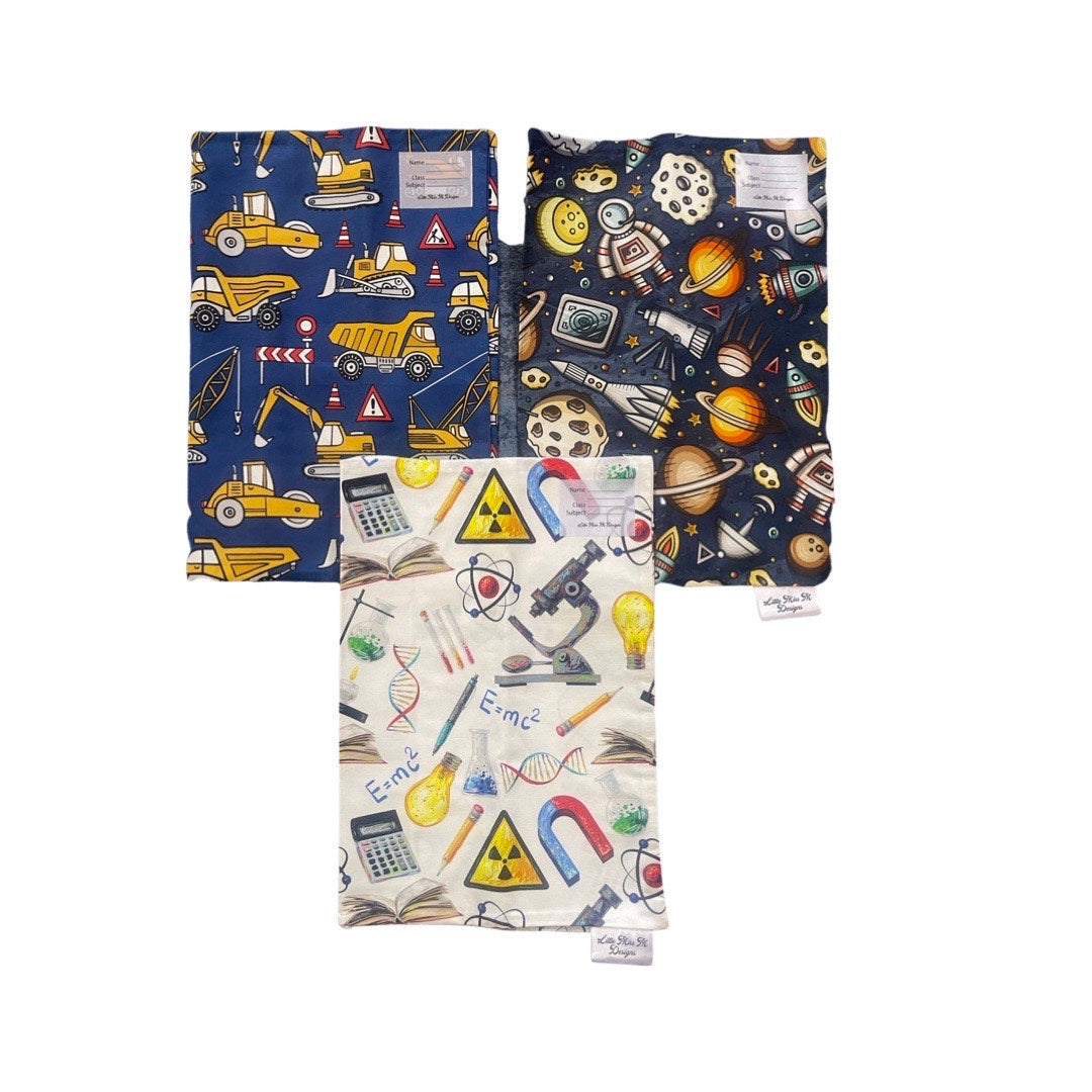 School Book Covers Sets - Boys
