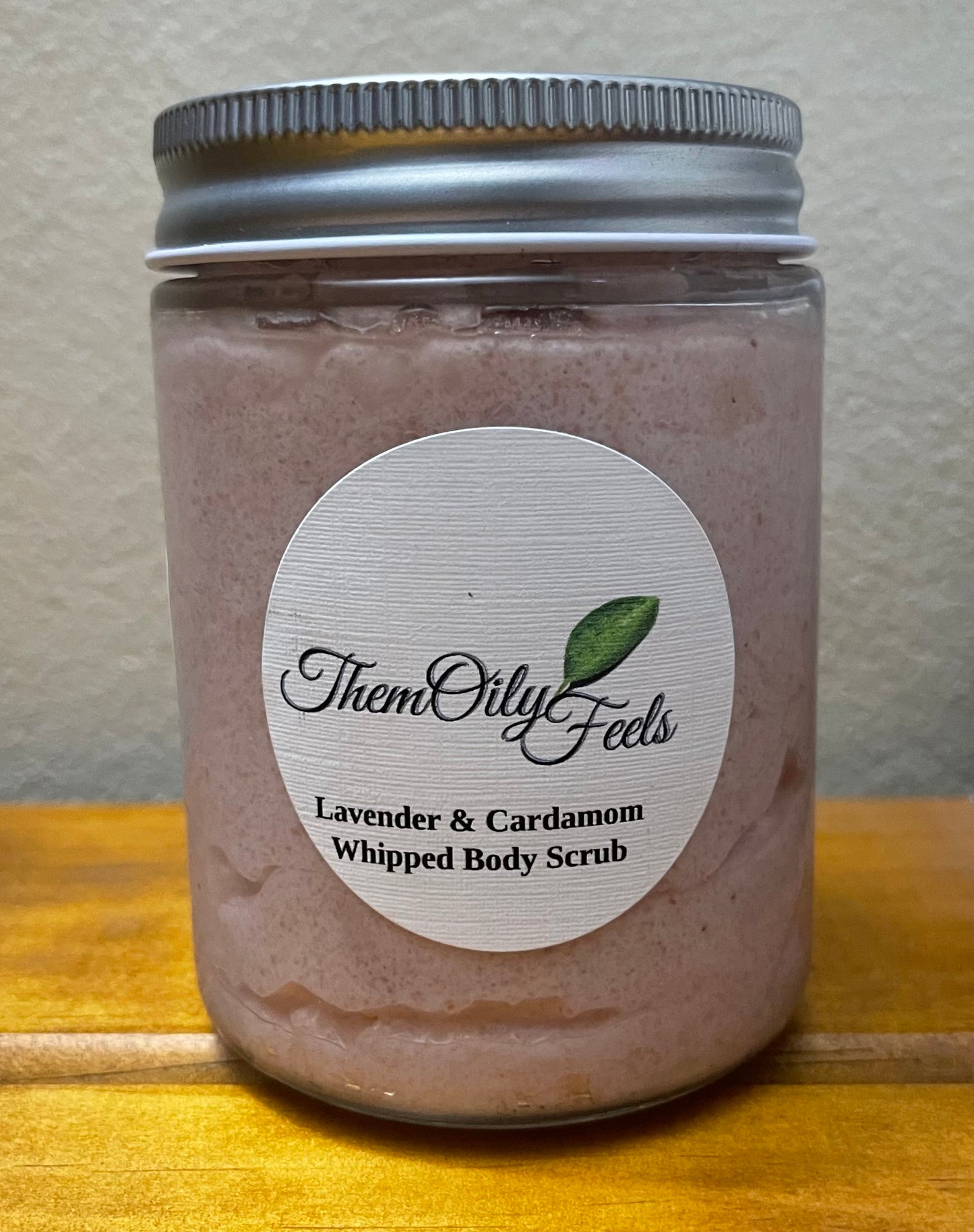 Lavender and Cardamom Whipped Body Scrub