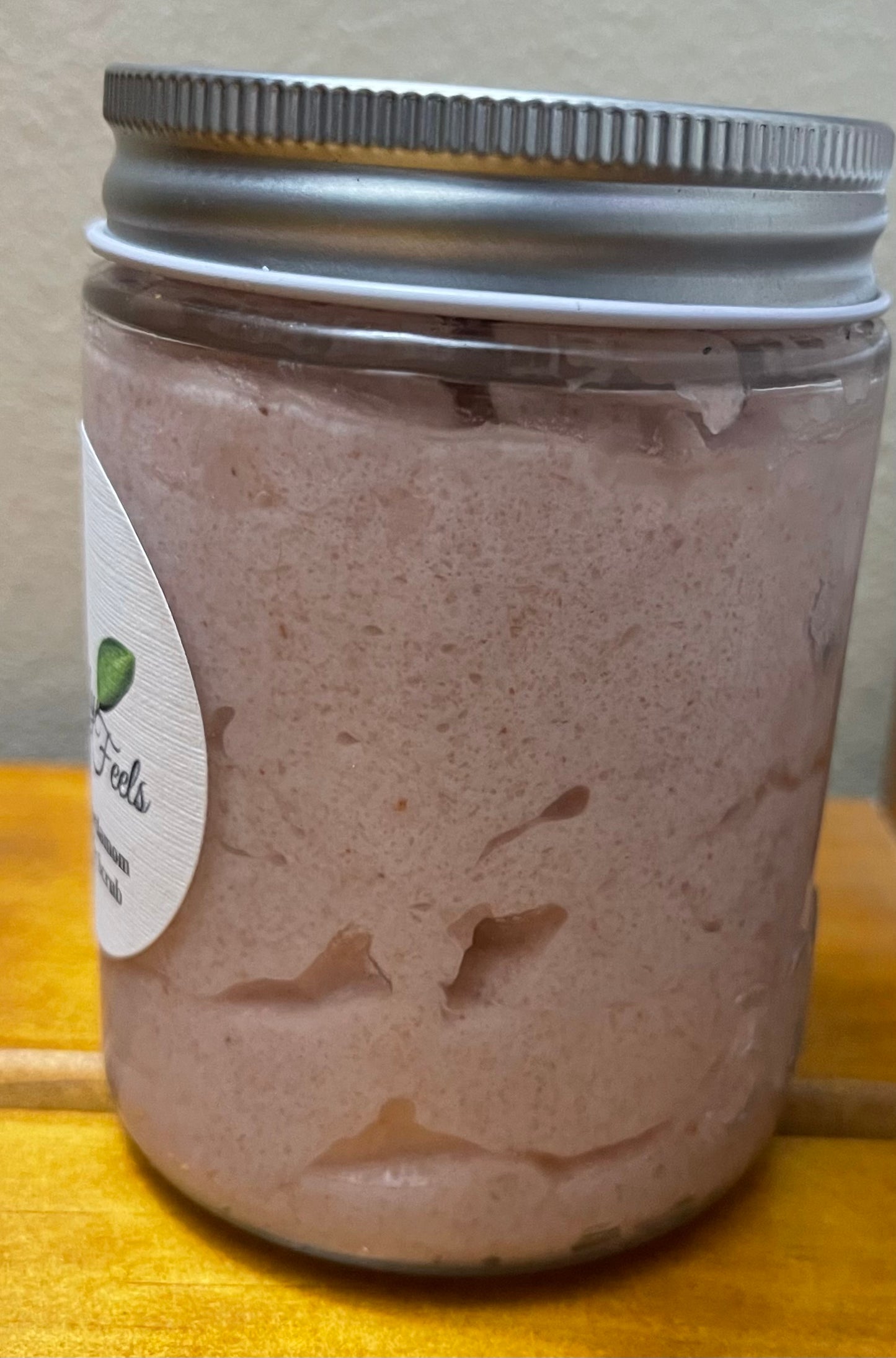 Lavender and Cardamom Whipped Body Scrub