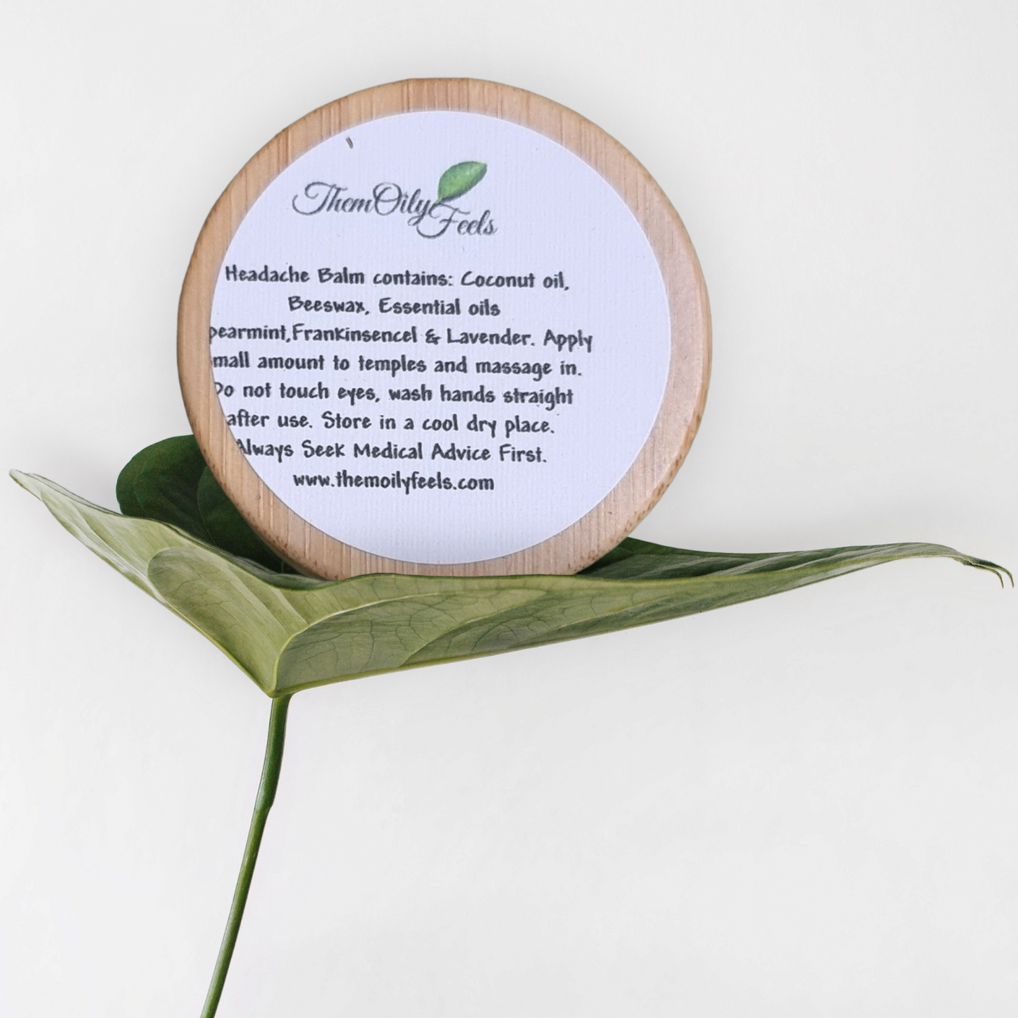 Natural Headache Balm