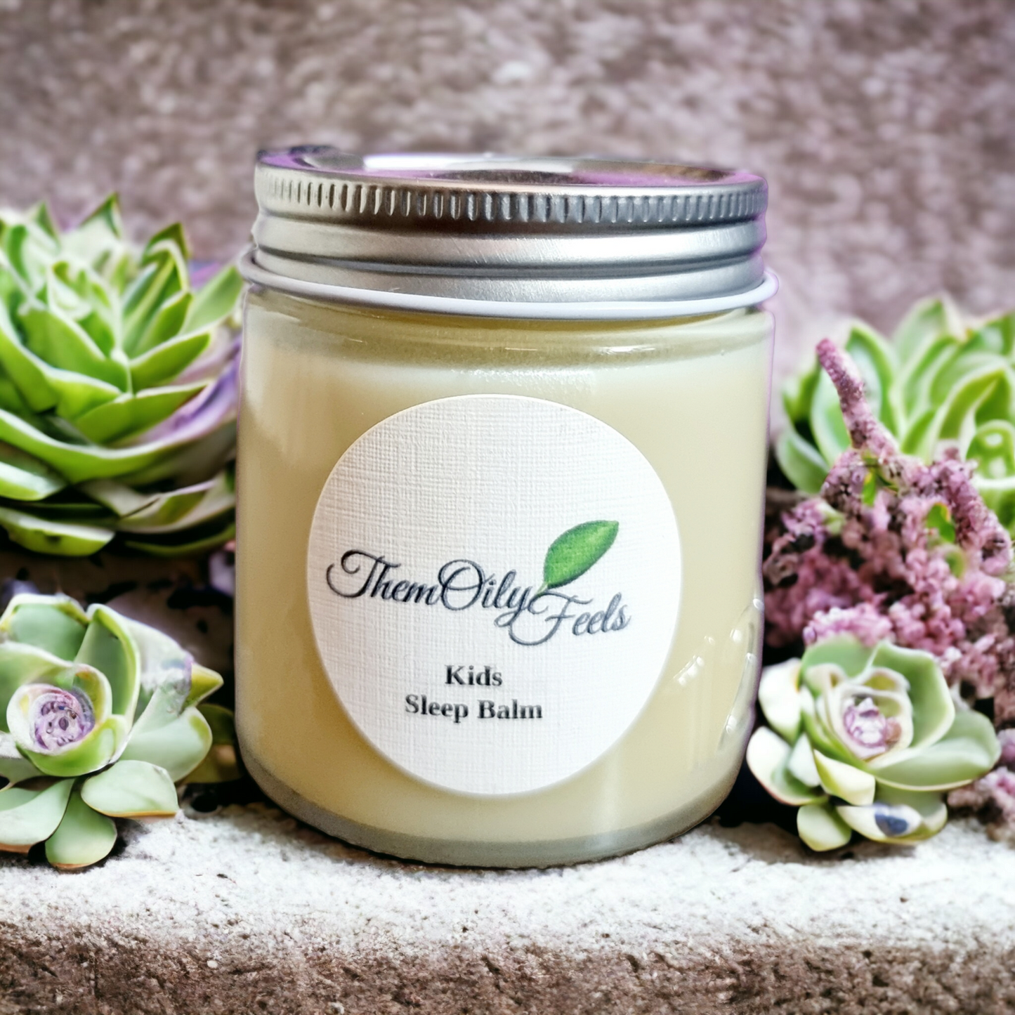 Kids Sleep Balm 120 Gr Glass Jar