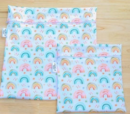 Rainbow Xlge Wet/Swim Bag with strap