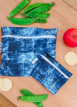 Blue Denim Sm Snack Bag