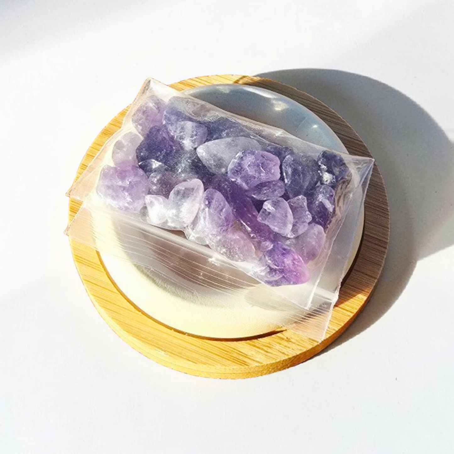 Mini Wood & Crystal Diffuser