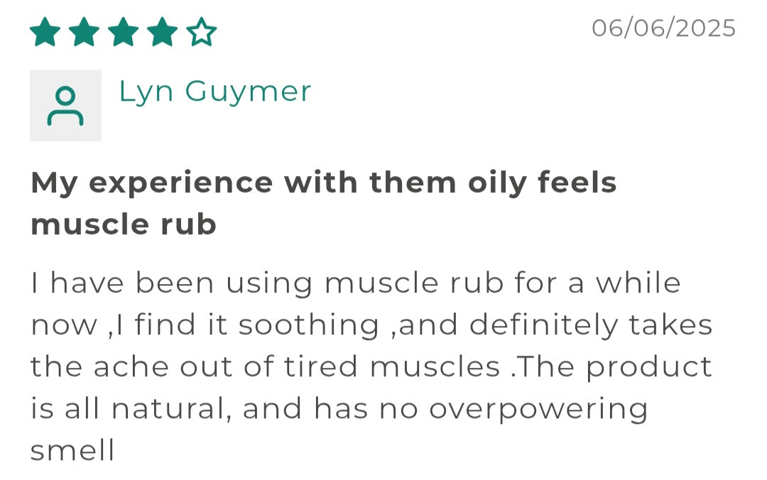 MUSCLE RUB BALM - 100g