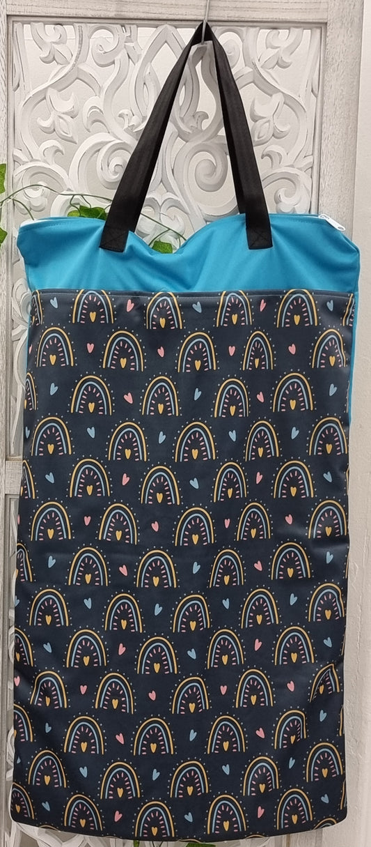 Reusable & Washable Jumbo Laundry + Nappy Bag
