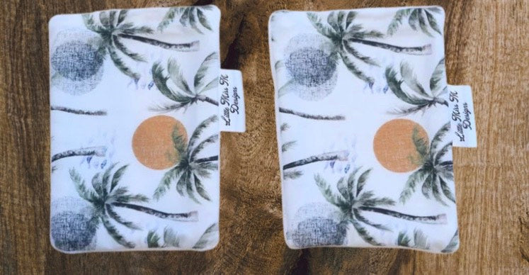 Tropical Palm Trees Makeup Wipes