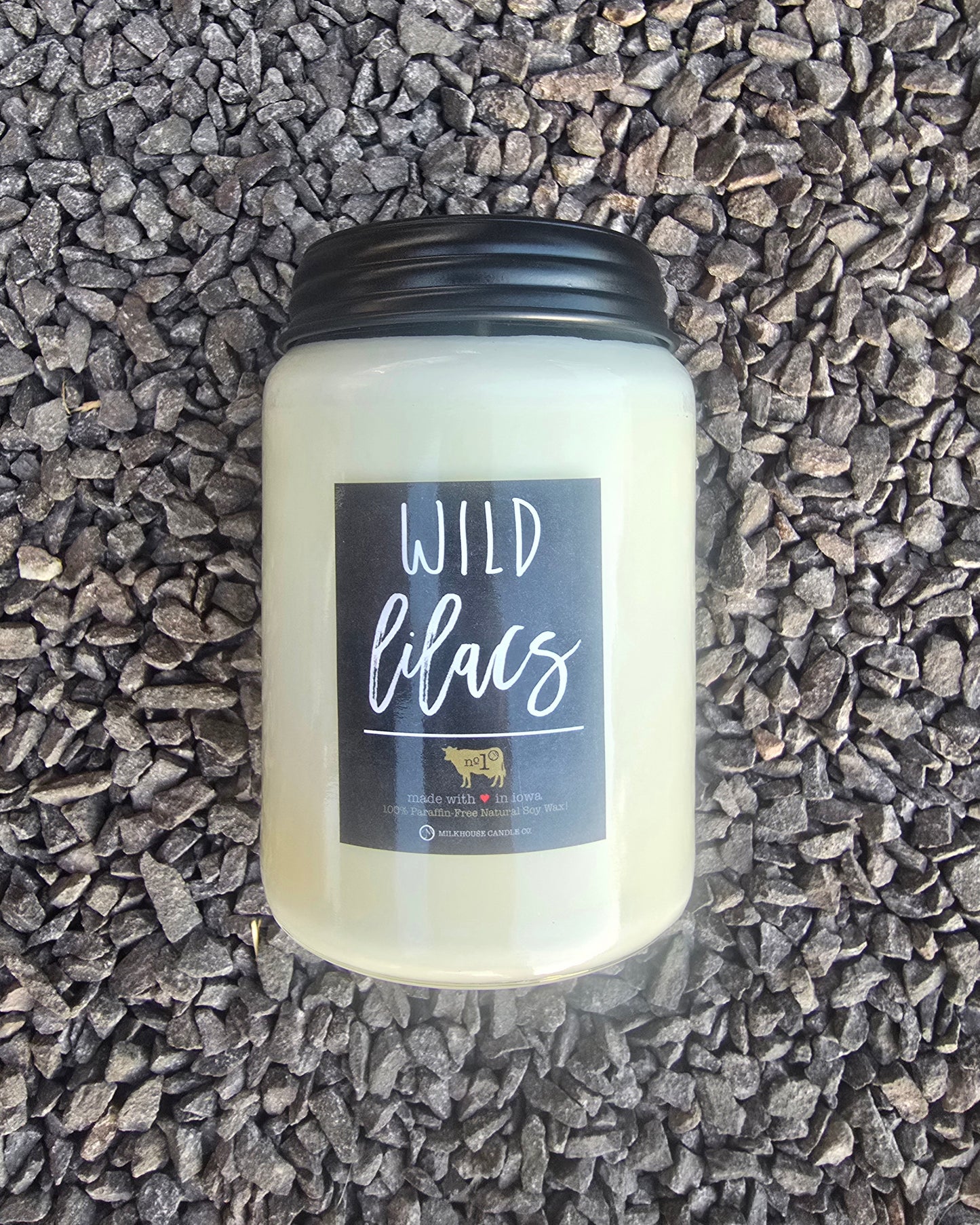 Wild Lilac Farmhouse Jar Milkhouse Candle